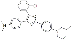CAS#: 10004-39-4， 4-[5-(2-Chlorophenyl)-4-[4-(Dimethylamino)Phenyl]-Oxazol-2-Yl]-N,N-Dipropyl-Aniline