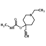 CAS#: 100051-40-9， 1-Ethyl-4-Ethynyl-4-Piperidinyl Methylcarbamate