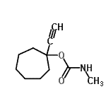 CAS#: 100054-87-3， 1-Ethynylcycloheptyl Methylcarbamate