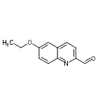 CAS#: 100063-12-5， 6-Ethoxy-2-Quinolinecarbaldehyde