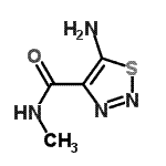 CAS#: 100097-70-9， 5-Amino-N-Methyl-1,2,3-Thiadiazole-4-Carboxamide
