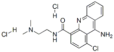 CAS 登录号:100113-02-8, 9-氨基-1-氯-N-(2-二甲基氨基乙基)吖啶-4-甲酰胺二盐酸盐