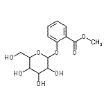 CAS#: 10019-60-0， Methyl 2-(Hexopyranosyloxy)Benzoate