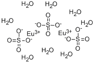 structure of CAS# 10031-55-7, Sulfuric Acid Europium Salt (3:2) Octahydrate;Europium(Iii) Sulfate Octahydrate, Reacton;Europium(III) Sulfate Octahydrate, 99.99%;Europium(III)Sulfate,Reacton99.99%(REO)