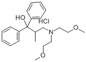 CAS#: 100311-05-5， 1,1-Diphenyl-2-Methyl-3-(Di-1-Methoxyethyl)Aminopropanol Hydrochloride