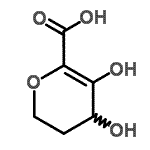 CAS#: 100313-54-0， 4,5-Dihydroxy-3,4-Dihydro-2H-Pyran-6-Carboxylic Acid