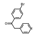CAS#: 100397-96-4， 1-(4-Bromophenyl)-2-(4-Pyridinyl)Ethanone