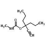 CAS#: 100400-52-0， 4-Ethynyl-4-Heptanyl Methylcarbamate