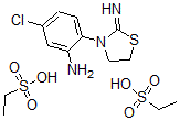 CAS#: 100417-10-5， 2-Imino-3-(2'-amino-4'-chlorophenyl)thiazolidine diesilate
