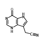 CAS#: 100419-81-6， (4-Oxo-4,5-Dihydro-1H-Pyrrolo[3,2-d]Pyrimidin-7-Yl)Acetonitrile