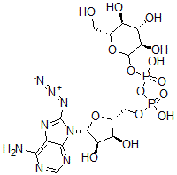 CAS#: 100634-21-7， 8-Azidoadenosine Diphosphate Glucose