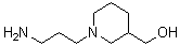 CAS#: 100708-30-3， [1-(3-Aminopropyl)-3-Piperidinyl]Methanol