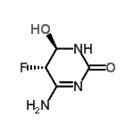 CAS#: 100814-60-6， (5S,6R)-4-Amino-5-Fluoro-6-Hydroxy-5,6-Dihydro-2(1H)-Pyrimidinone