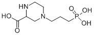 structure of CAS# 100828-16-8, (+/-)-3-(2-Carboxypiperazin-4-Yl)-Propyl-1-Phosphonic Acid;4-(3-Phosphonopropyl)-2-Piperazinecarboxylic Acid;Lopac0_000322;2-Piperazinecarboxylic Acid, 4-(3-Phosphonopropyl)-