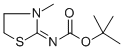 CAS#: 100836-63-3， Tert-Butyl N-(3-Methyl-2-Thiazolidinylidene)Carbamate