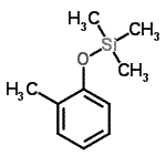CAS#: 1009-02-5， Trimethyl(2-Methylphenoxy)Silane