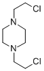 structure of CAS# 1009-85-4, 1,4-Bis(2-Chloroethyl)Piperazine;N,N'-Bis(2-Chloroethyl)Piperazine;Piperazine, 1,4-Bis(2-Chloroethyl)-;5-23-01-00138 (Beilstein Handbook Reference)