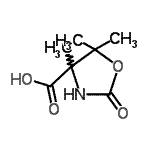 CAS#: 100911-43-1， 4,5,5-Trimethyl-2-Oxo-1,3-Oxazolidine-4-Carboxylic Acid