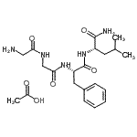 CAS#: 100929-57-5， Glycylglycyl-L-Phenylalanyl-L-Leucinamide Acetate (1:1)