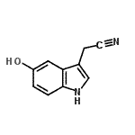 CAS#: 100929-86-0， (5-Hydroxy-1H-Indol-3-Yl)Acetonitrile