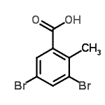 CAS#: 100958-94-9， 3,5-Dibromo-2-Methylbenzoic Acid