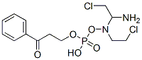 CAS 登录号：100993-68-8， 3-[氨基-[二(2-氯乙基)氨基]磷酰]氧基-1-苯基-丙-1-酮