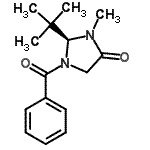 CAS#: 101055-56-5， (2S)-1-Benzoyl-3-Methyl-2-(2-Methyl-2-Propanyl)-4-Imidazolidinone