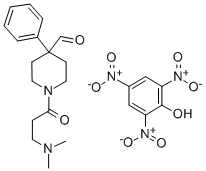CAS#: 101123-68-6， 1-(3-(Dimethylamino)Propionyl)-4-Phenyl-4-Piperidinecarboxaldehyde Picrate