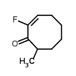 CAS#: 101128-37-4， (2E)-2-Fluoro-8-Methyl-2-Cycloocten-1-One