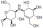 CAS#: 101144-24-5， (1S,2S,3R,6R)-6-[[(2S,3S,4S,5R,6S)-4,5-Dihydroxy-2-(hydroxymethyl)-6-methoxy-oxan-3-yl]amino]-4-(hydroxymethyl)cyclohex-4-ene-1,2,3-triol