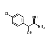 CAS 登录号：101251-47-2， 2-(4-氯苯基)-2-羟基乙脒