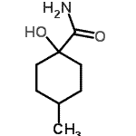 CAS#: 101252-19-1， 1-Hydroxy-4-Methylcyclohexanecarboxamide