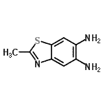 CAS#: 101258-09-7， 2-Methyl-1,3-Benzothiazole-5,6-Diamine