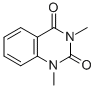structure of CAS# 1013-01-0, 1,3-Dimethylquinazoline-2,4-Dione;1,3-Dimethylquinazoline-2,4-Quinone;1,3-Dimethyl-2,4(1H,3H)-Quinazolinedione;1,3-Dimethyl-2,4-(1H,3H)-Quinazolinedione