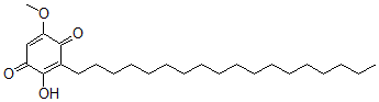 CAS#: 101339-26-8， 2-Hydroxy-3-octadecyl-5-methoxy-1,4-benzoquinone