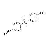 CAS#: 101533-57-7， 4-[(4-Aminophenyl)Sulfonyl]Benzonitrile