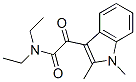 CAS#: 101586-49-6， 2-(1,2-Dimethylindol-3-Yl)-N,N-Diethyl-2-Oxo-Acetamide