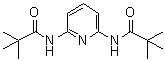 structure of CAS# 101630-94-8, N,N'-2,6-Pyridinediylbis(2,2-Dimethylpropanamide);2,6-Bis[(2,2-dimethylpropanoyl)amino]pyridine;N,N'-(pyridine-2,6-diyl)bis(2,2-dimethylpropanamide);N,N'-2,6-pyridinediylbis(2,2-dimethylpropanamide)