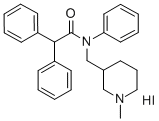 CAS#: 101651-72-3， 2,2-Diphenyl-N-((1-Methyl-3-Piperidyl)Methyl)Acetanilide Hydriodide