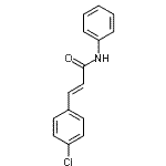 CAS#: 101681-92-9， (2E)-3-(4-Chlorophenyl)-N-Phenylacrylamide