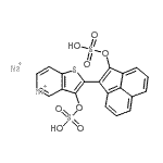 CAS#: 10169-28-5， 2-[2-(Sulfooxy)-1-Acenaphthylenyl]-Benzo[b]Thiophene-3-Ol Hydrogen Sulfate Sodium Salt (1:2)