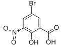 structure of CAS# 10169-50-3, 5-Bromo-2-Hydroxy-3-Nitrobenzoic Acid;5-Bromo-2-Hydroxy-3-Nitro-Benzoic Acid;Oprea1_050706;Benzoic Acid, 5-Bromo-2-Hydroxy-3-Nitro-