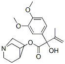 CAS#: 101710-95-6， 1-Azabicyclo[2.2.2]Octan-8-Yl 2-(3,4-Dimethoxyphenyl)-2-Hydroxy-3-Methylbut-3-Enoate