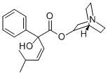 CAS#: 101711-05-1， 1-Azabicyclo[2.2.2]Octan-8-Yl (Z)-2-Hydroxy-5-Methyl-2-Phenylhex-3-Enoate