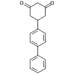 CAS 登录号：101723-10-8， 5-(4-联苯基)-1,3-环己烷二酮