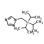 CAS#: 101804-56-2， 1-[(Triisopropylsilyl)Methyl]-1H-1,2,4-Triazole