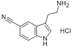 structure of CAS# 101831-71-4, 5-Cyanotryptamine Hydrochloride;3-(2-Aminoethyl)Indole-5-Carbonitrile Hydrochloride;5-Cyanotryptamine Hydrochloride;Indole-5-Carbonitrile, 3-(2-Aminoethyl)-, Hydrochloride
