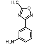 CAS#: 10185-69-0， 3-(5-Methyl-1,2,4-Oxadiazol-3-Yl)Aniline