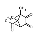 CAS#: 101871-66-3， 1,7-Dimethyl-2,3-Dioxobicyclo[2.2.1]Heptane-7-Carbonyl Chloride