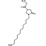 CAS#: 101881-19-0， Methyl 1-Dodecyl-5-Oxo-3-Pyrrolidinecarboxylate